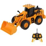 Seher Canda Oyuncak 1:24 Uzaktan Kumandalı Şarjlı 6 Kanallı Dozer - Sarı
