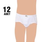 Seher ELF568S0060CCM Beyaz likralı Erkek Boxer
