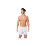 Seher Erkek Boxer, Beyaz, Pamuklu, Arjantin Paçalı, 2XL Beden, 12'li Paket