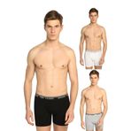 Seher Erkek Boxer Pamuklu Likralı 6'lı Paket (Karışık, 2XL)