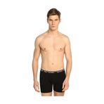 Seher Erkek Boxer, Siyah, 2XL Beden, 12'li Paket, Likralı
