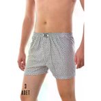 Seher Erkek Gri 3 Adet Pamuklu Desenli Asorti Boxer 007 4262