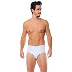 Seher Erkek Slip Külotu, 12'li Paket, Beyaz, 2XL Beden