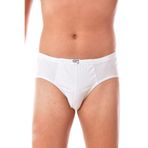 Seher Erkek Slip Külotu, 3'lü Paket, Beyaz, Beden 5