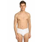 Seher Erkek Slip Külotu,%100 Pamuk, Beyaz, 2XL Beden