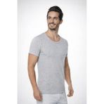 Seher Yıldızı %100 Pamuk Bisiklet Yaka Erkek Fanila 6'lı Paket - 2XL - Gri