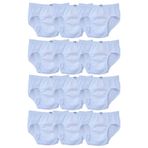 Seher Yıldızı Erkek Çocuk Slip Külot Beyaz 12 li Paket Beyaz 7-8 yaş