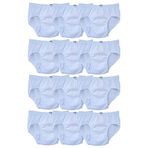 Seher Yıldızı Erkek Çocuk Slip Külot Beyaz 12 li Paket Beyaz 9-10 yaş