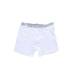 Seher Yıldızı Erkek Pamuklu Likralı Boxer 6 Lı Paket Beyaz S