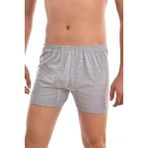 Seher Yıldızı Erkek Renkli Paçalı Boxer Don - 12 Adet - 2XL - Gri