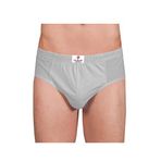 Seher Yıldızı Pamuklu Erkek Slip Külot Renkli 6 Lı Paket Gri XL