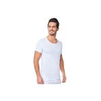 Seher Yıldızı-Poky Erkek Yarım Kollu Bisiklet Geniş Yaka Penye 6'lı Fanila Atlet (Beyaz/XL)
