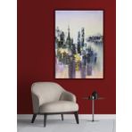 Şehir Manzara El Yapımı Yağlı Boya Tablo 85x115cm