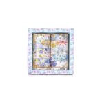 Şehir Online Mağazacılık Mavi Broken Flowers 10'lu Washi Tape Seti - Dekoratif Desenli Kağıt Maskeleme Bandı Seti