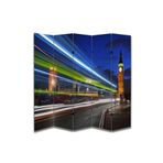 Şehir Temalı Özel Tasarım Paravan Room Divider PRV1051, 180 x 180
