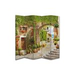 Şehir Temalı Özel Tasarım Paravan Room Divider PRV1176, 180 x 180