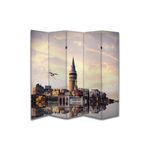 Şehir Temalı Özel Tasarım Paravan Room Divider PRV1269, 180 x 180