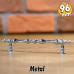 Sehzade Kulp Mobilya Mutfak Dolabi Cekmece Dolap Kulplari Kapak Kulpu Kulbu Krom 96 Mm Metal
