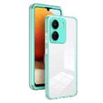 SEIFE Telefon Geri Kılıf Kapağı Clear Case Compatible with Redmi 13C,Full Body Case Transparent Phone Case,Slim Protective Phone Cover Designed Transparent Anti-Scratch Shock Absorption Case (Color : Green