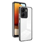 SEIFE Telefon Geri Kılıf Kapağı Clear Case Compatible with Redmi 13C,Full Body Case Transparent Phone Case,Slim Protective Phone Cover Designed Transparent Anti-Scratch Shock Absorption Case (Color : Noir
