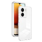 SEIFE Telefon Geri Kılıf Kapağı Clear Case Compatible with Redmi 13C,Full Body Case Transparent Phone Case,Slim Protective Phone Cover Designed Transparent Anti-Scratch Shock Absorption Case (Color : White