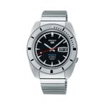 Seiko 5 Sports Pepper Black 1968 Recreation Limitli Üretim Otomatik Erkek Kol Saati