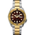 Seiko 5 Sports U.s. Special Creation SRPK24 Otomatik Erkek Kol Saati - Altın - Gümüş