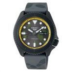 Seiko 5 SRPH69K Siyah Sports One Piece Sanji Erkek Kol Saati