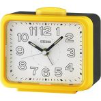 Seiko QHK061Y SESSİZ AKAR SANİYELİ FOSFORLU ÇALAR MASA SAATİ