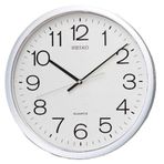 Seiko QXA041S Plastik Kasa Metalik Renkli 40 cm Çaplı Modern Quartz Mekanizmalı Duvar Saati