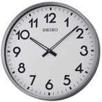 Seiko QXA560S Plastik Kasa Metalik Renkli 42.4 cm Çaplı Modern Dekoratif Salon Quartz Saniye Mekanizmalı Duvar Saati
