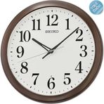 Seiko QXA776B Plastik Kasa Otomatik Işıklı Sensörlü Dekoratif Quartz Saniye Mekanizmalı Duvar Saati