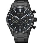 Seiko SEISB415P Erkek Kol Saati Çelik Malzeme ile 10 ATM Suya Dayanıklı Analog Kronometre - Siyah