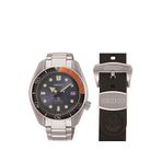 Seiko Spb097j Prospex Metalik Gri Çelik Erkek Kol Saati - Mavi