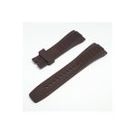 Seiko Velatura Uyumlu Slikon Saat Kordonu - Kahve