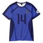 Seishiro Nagi Tişört Mayo Isagi Yoichi/Bachira Meguru/Chigiri Hyoma Karikatür 3D Baskılı Cosplay Spor Şort Günlük Yaz Manga Tişört Üst Kısa Tişört Unisex için, Hayır. 46 EU, M
