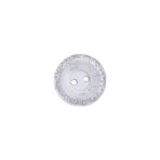 SEIWEI 100 adet Glitter düğme seti 2 delik reçine düğmesi işçiliği dikiş yedek örgü bebek ve çocuk hırka el yapımı el sanatları，gümüş yüzük 15MM