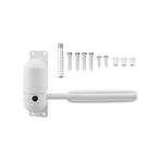 SEIWEI Otomatik Yaylı Kapı Kapatıcı, Kapı Kapatıcı Emniyet Kapı Durdurucu İç Dış Mekan için Sessiz Otomatik Kapı Kapatma, Kapı Ağırlığı 10-60 kg (Beyaz) için Uygun