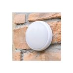 SeKaTech 15w Yuvarlak Led Nem Su Geçirmez Banyo Bahçe Modern Tavan Lambası Beyaz Kasa Beyaz Işık 6500k