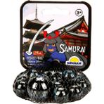 Şeker Adası Filede Kaliteli Savaşçılar Renkli Misket 1 / Japon Samurai - Siyah - Mavi