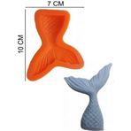 ŞEKER HAMUR KALIBI SİLİKON BALIK KUYRUĞU 7*10 CM