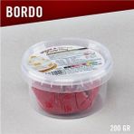 Şeker Hamuru 200 gr Bordo - 1 kg
