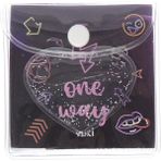 Şeker Ofisi Simli ve Sulu Desenli Küp Neon One Way Bloknot