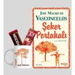 Şeker Portakalı Kutupkitap Tasarım Kupa Kahve Kişiye Özel Not Şeker Portakalı Kitap Hediye Seti