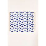Şeker Portakalım Tekli 10 x 10 cm Beyaz - Mavi Dekoratif Figürlü Doğal Gider Taşı Kapağı Banyo Süsü