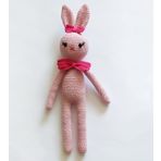 Şeker Tavşan Uyku Arkadaşı Amigurumi Organik Oyuncak
