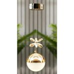 Şeker Top Modern Sarkıt LED Avize 3 Renk Gold Kaplamalı