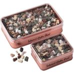 Şekerci Cafer Erol 300 gr Bronz Teneke Kutuda Çakıl Taşı Draje