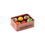 Şekerci Cafer Erol Bronz Teneke Kutuda Marzipan Badem Ezmesi 6 Adet - 130 gr