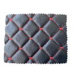 ŞEKERCİ KUMAŞ Kapitone Baskılı Kumaş No : 340, Araba için 145 cm Genişliğinde, 8 MM Süngerli Döşemelik Malzeme, 1 Metre 100 cm x 145 cm, Otomotiv Koltuk ve Mobilya Sandalyeleri Tamiri için